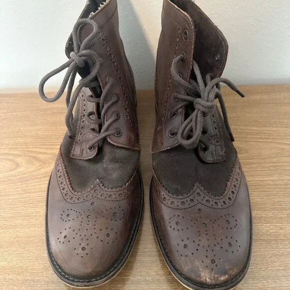 Aldo - Wingtip Boots (brown) - Picture 4 of 14